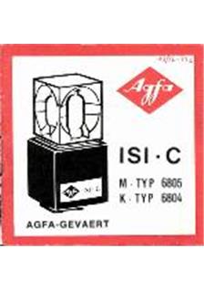 Agfa Isi C manual. Camera Instructions.